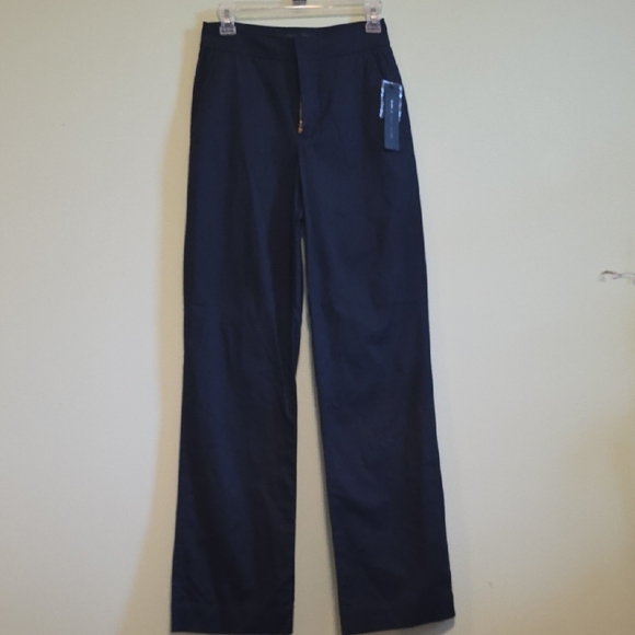Marc Jacobs Pants - Marc Jacobs Navy Straight Leg Pants